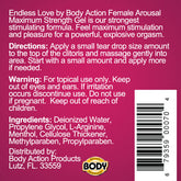 Endless Love Female Arousal Gel Maximum Strength Stimulator Enhancers Female